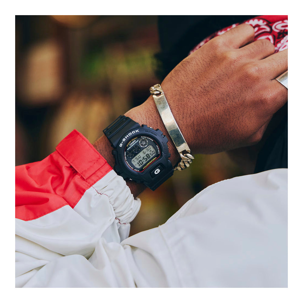 RELOJ CASIO G-SHOCK DW-6900RL-1DR- NEGRO - Tiendas Casio TITEC