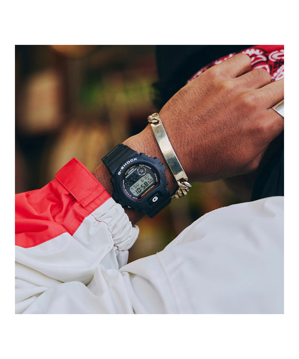 RELOJ CASIO G-SHOCK DW-6900RL-1DR- NEGRO - Tiendas Casio TITEC