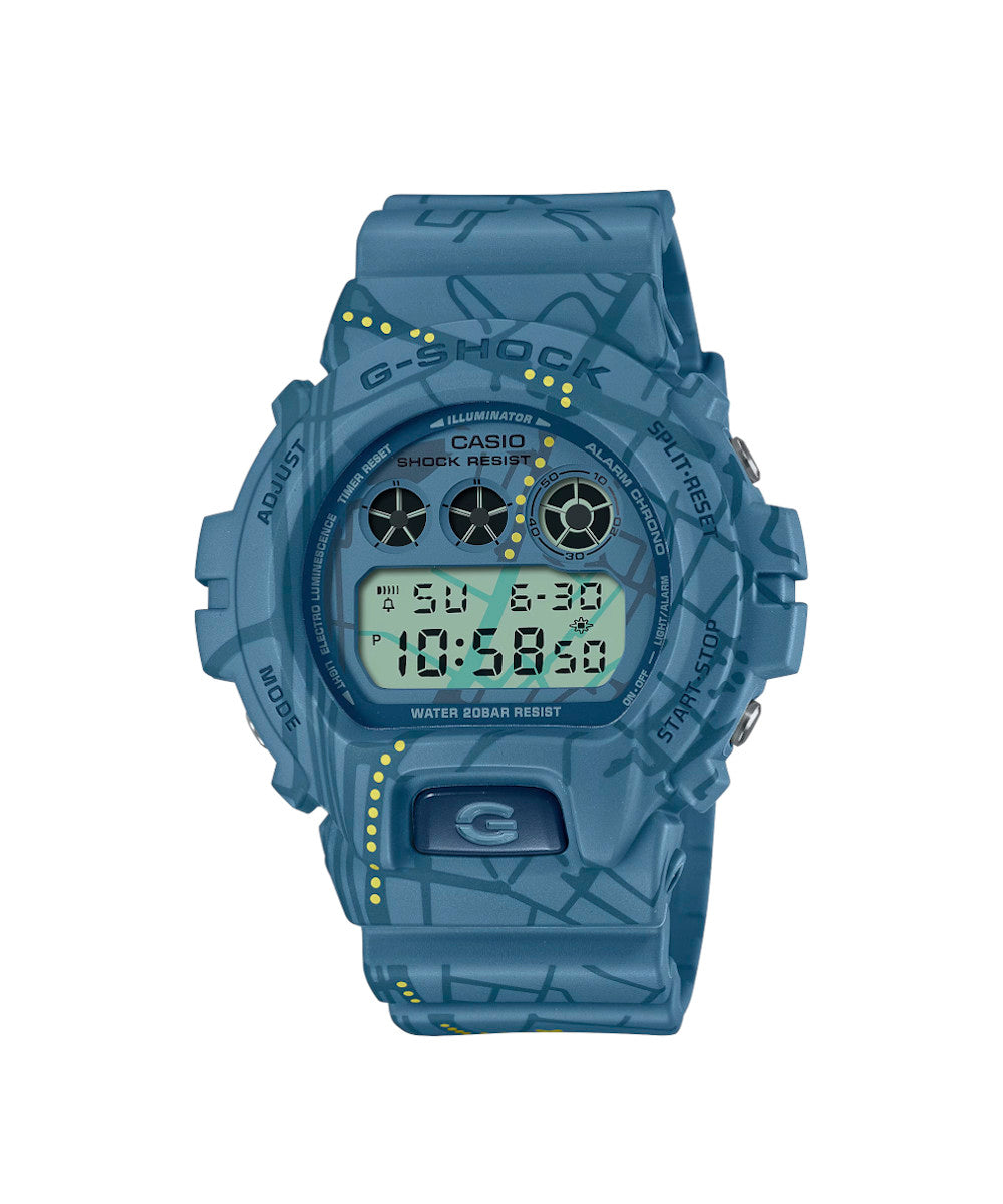 RELOJ CASIO G-SHOCK DW-6900SBY-2DR- AZUL - Tiendas Casio TITEC