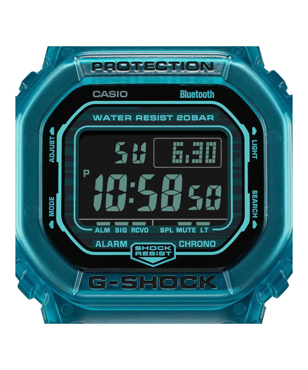 RELOJ CASIO G-SHOCK DW-B5600G-2DR- AZUL - Tiendas Casio TITEC