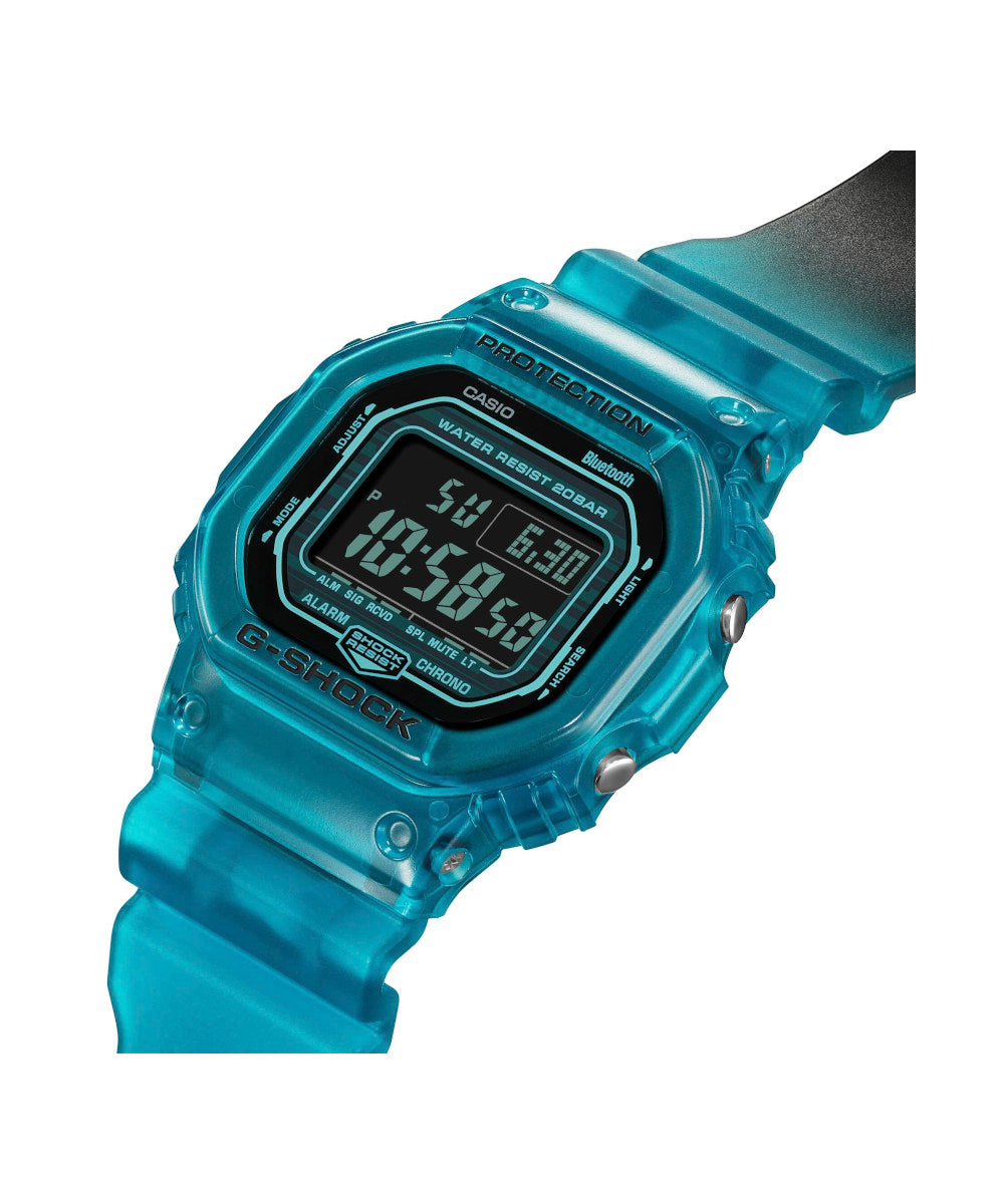 RELOJ CASIO G-SHOCK DW-B5600G-2DR- AZUL - Tiendas Casio TITEC