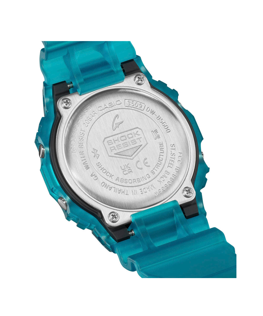 RELOJ CASIO G-SHOCK DW-B5600G-2DR- AZUL - Tiendas Casio TITEC