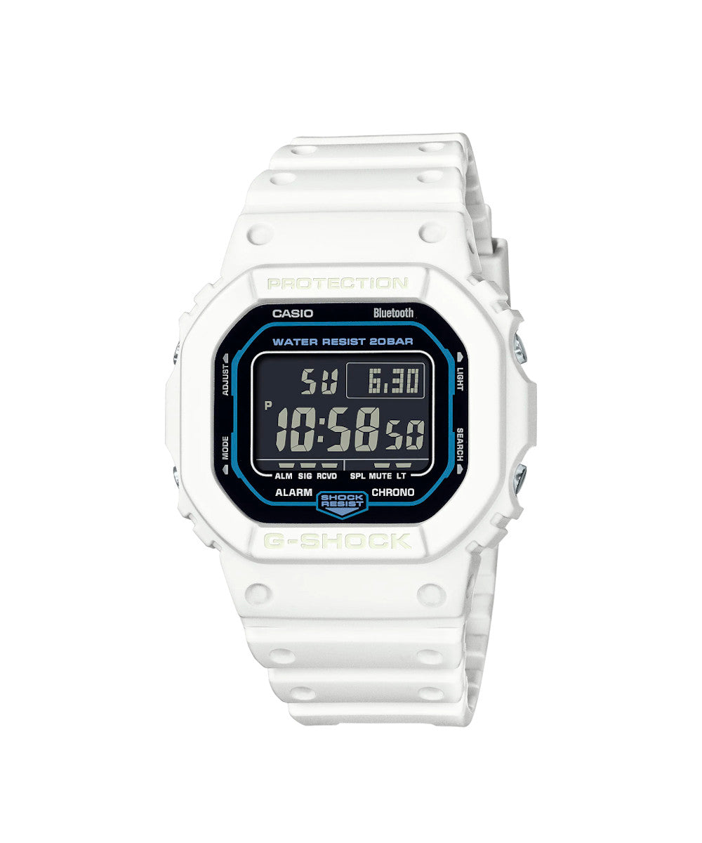 RELOJ CASIO G-SHOCK DW-B5600SF-7DR- BLANCO - Tiendas Casio TITEC