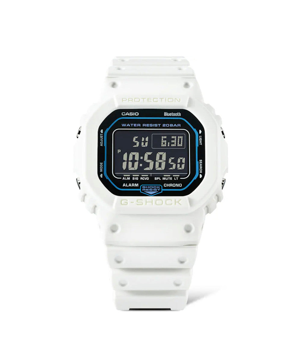 RELOJ CASIO G-SHOCK DW-B5600SF-7DR- BLANCO - Tiendas Casio TITEC