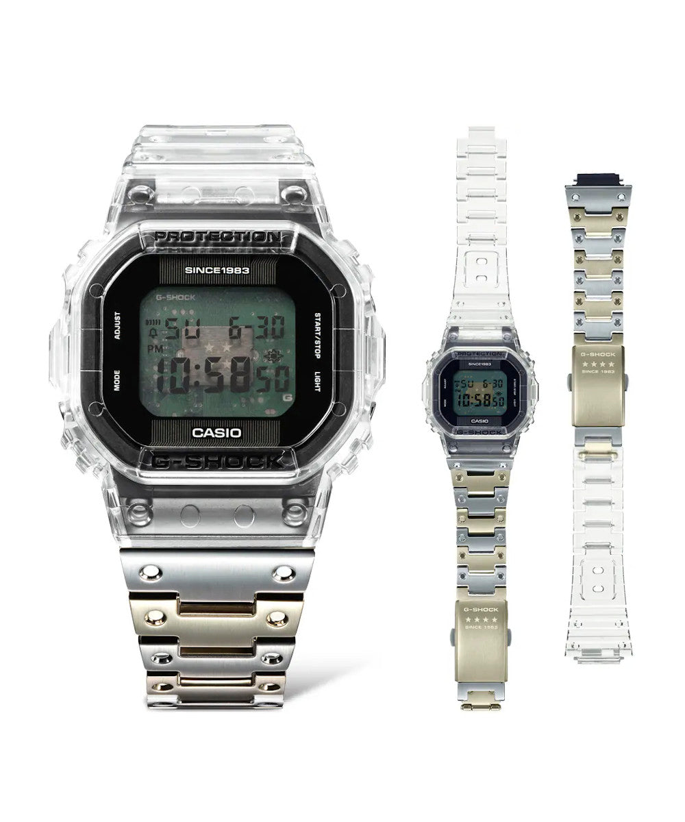 RELOJ CASIO G-SHOCK DWE-5640RX-7DR- BLANCO - Tiendas Casio TITEC