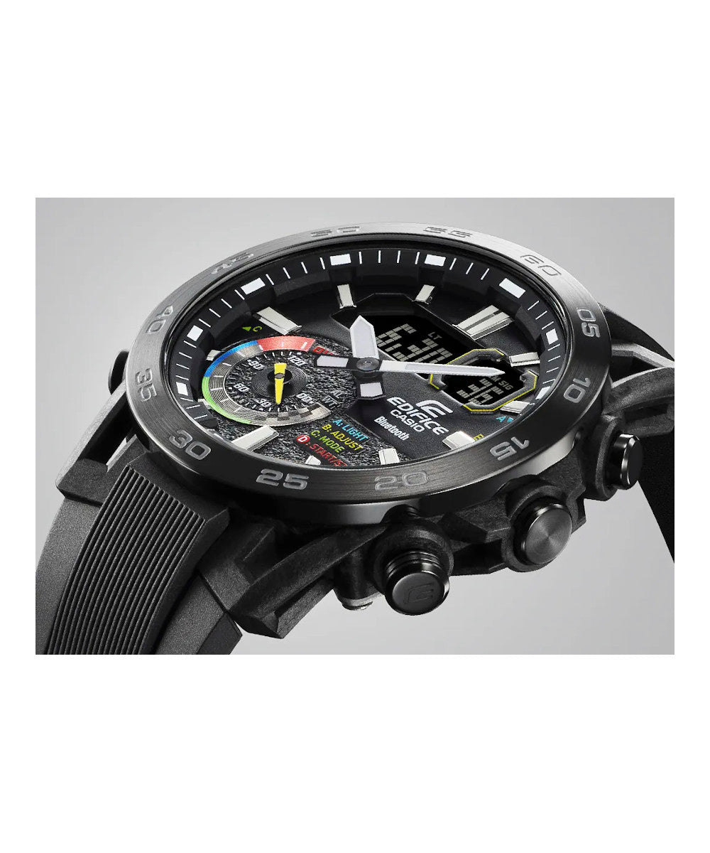 RELOJ PARA HOMBRE CASIO EDIFICE ECB-40MP-1ADF -NEGRO - Tiendas Casio TITEC
