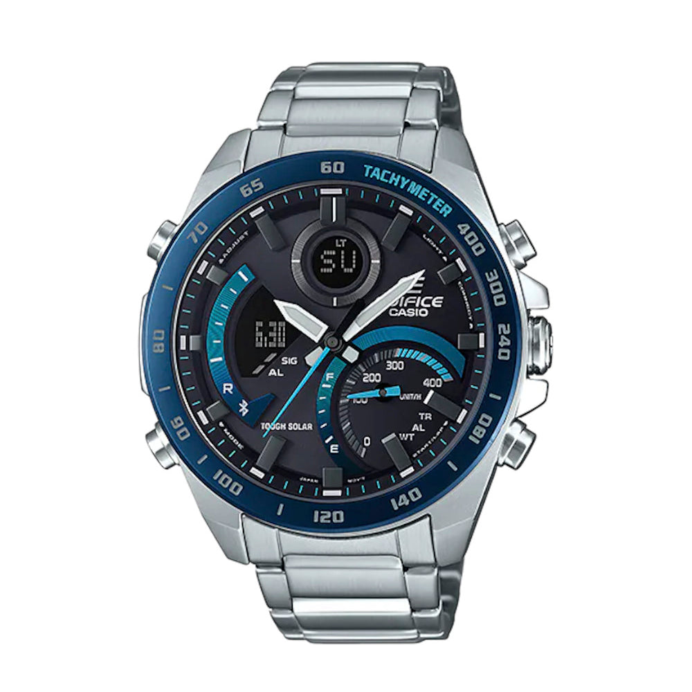 RELOJ PARA HOMBRE CASIO EDIFICE ECB-900DB-1BDR -NEGRO - Tiendas Casio TITEC