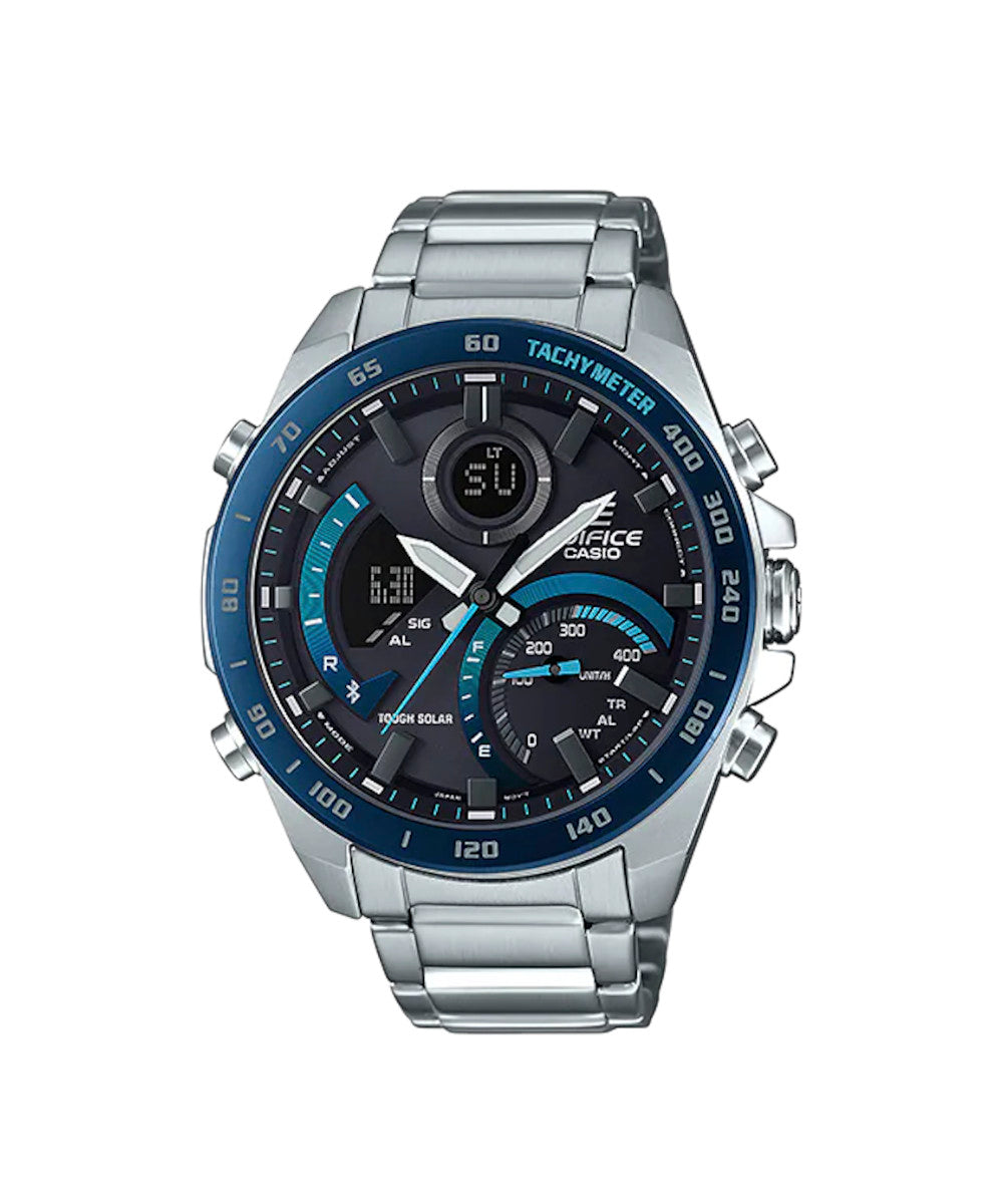 RELOJ PARA HOMBRE CASIO EDIFICE ECB-900DB-1BDR -NEGRO - Tiendas Casio TITEC