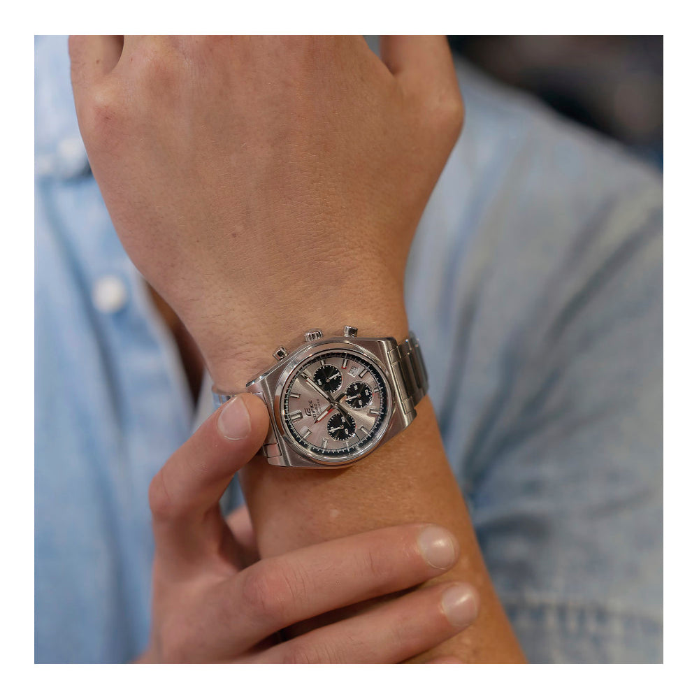 RELOJ PARA HOMBRE CASIO EDIFICE EFB-730D-7AVUDF -BLANCO - Tiendas Casio TITEC