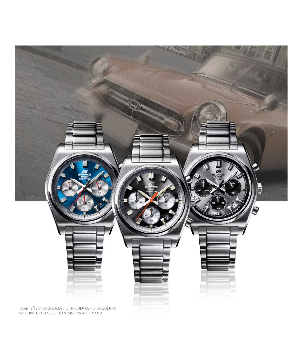 RELOJ PARA HOMBRE CASIO EDIFICE EFB-730D-7AVUDF -BLANCO - Tiendas Casio TITEC