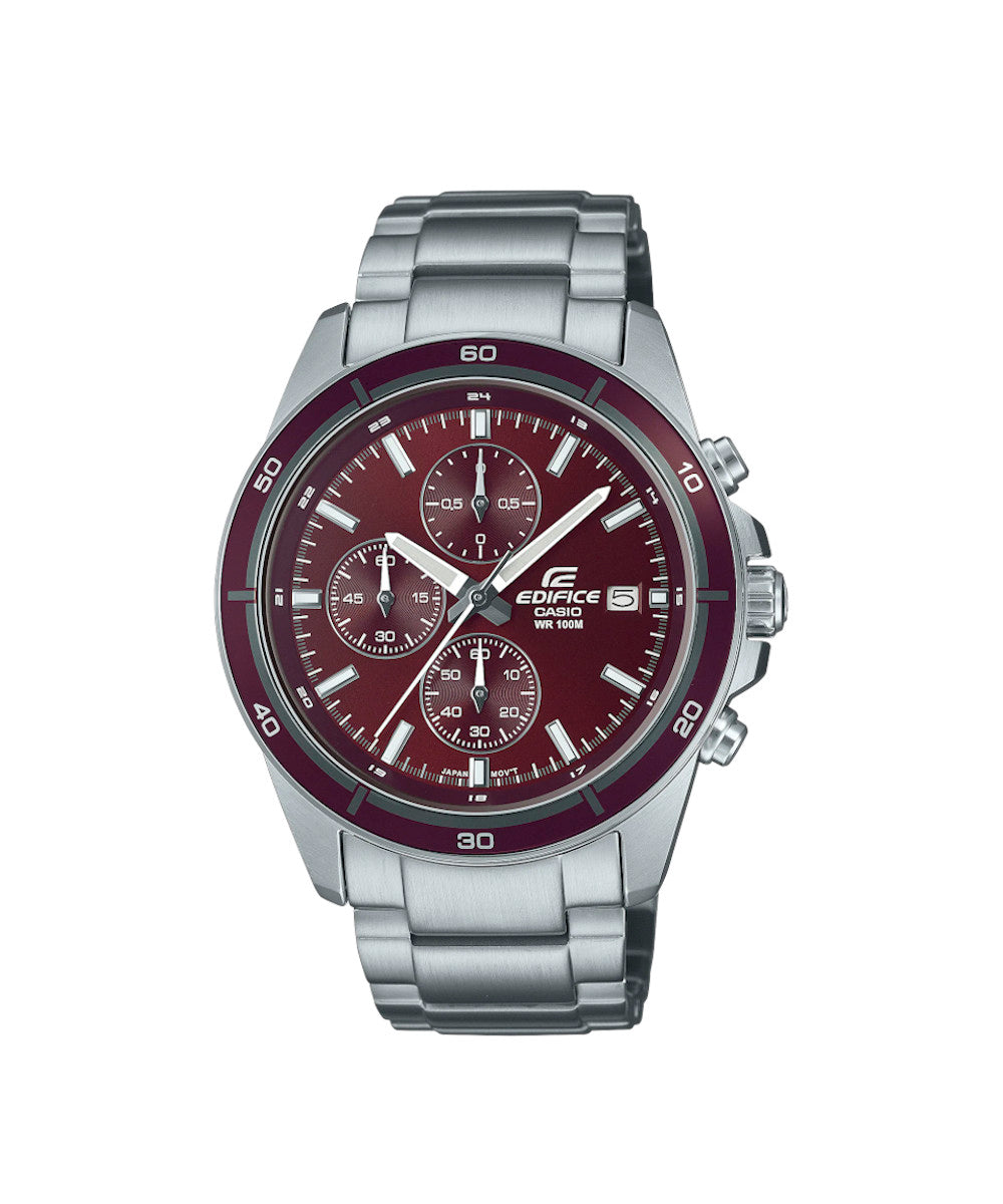 RELOJ PARA HOMBRE CASIO EDIFICE EFR-526D-5CVUDF -ROJO - Tiendas Casio TITEC