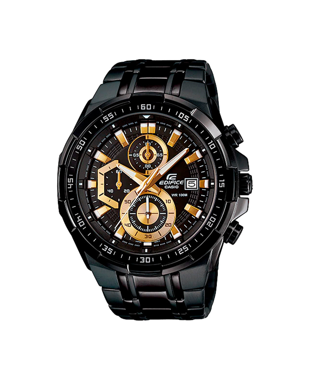 RELOJ PARA HOMBRE CASIO EDIFICE EFR-539BK-1AVUDF -NEGRO - Tiendas Casio TITEC