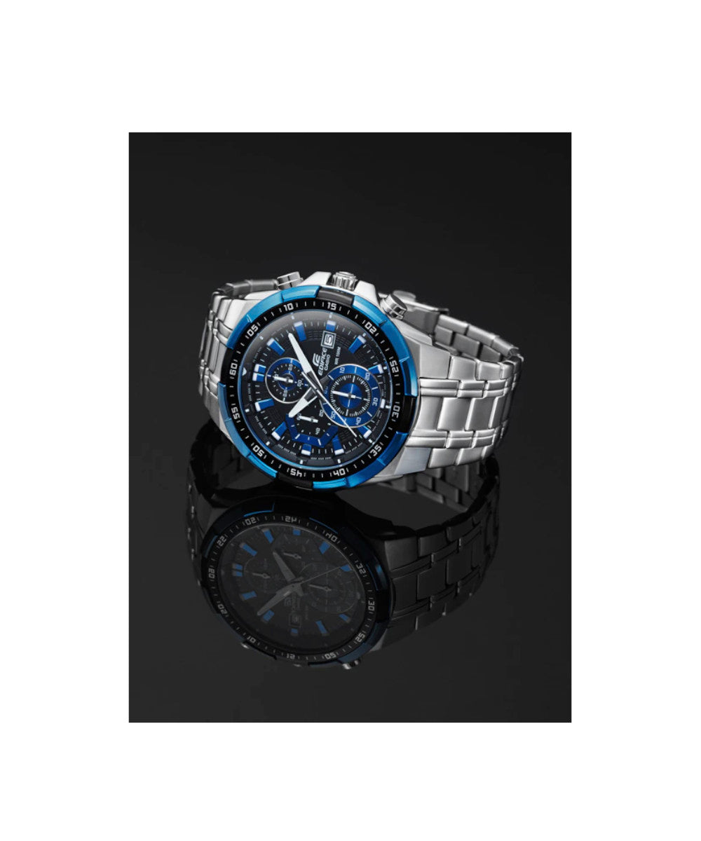 RELOJ PARA HOMBRE CASIO EDIFICE EFR-539D-1A2VUDF -AZUL - Tiendas Casio TITEC