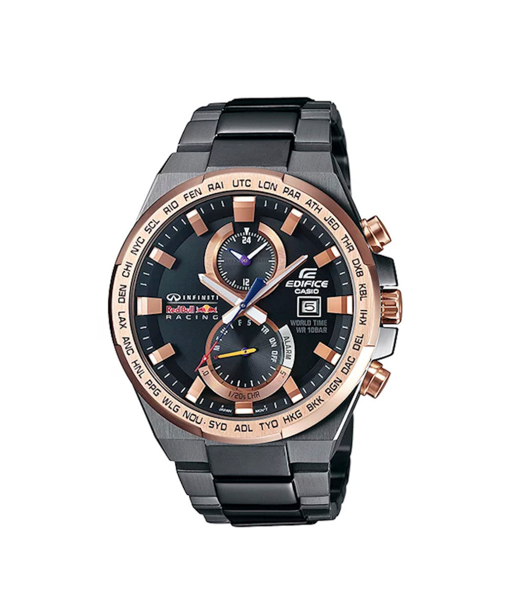 RELOJ PARA HOMBRE CASIO EDIFICE EFR-542RBM-1ADR -NEGRO - Tiendas Casio TITEC