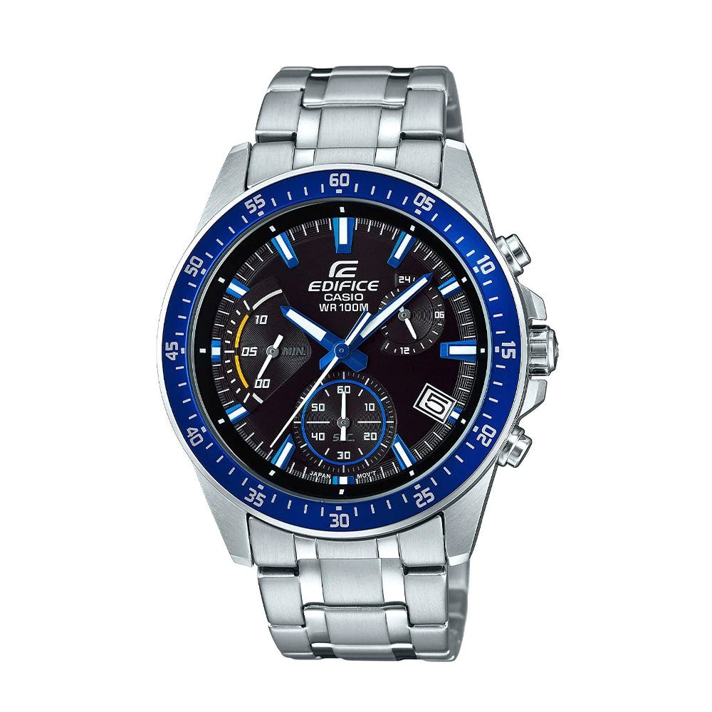 RELOJ PARA HOMBRE CASIO EDIFICE EFV-540D-1A2VUDF -AZUL - Tiendas Casio TITEC