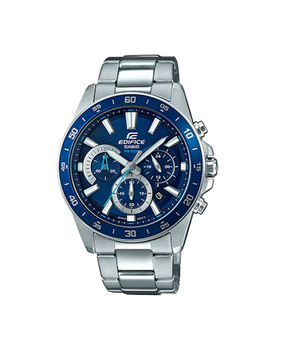 RELOJ PARA HOMBRE CASIO EDIFICE EFV-570D-2AVUDF -AZUL - Tiendas Casio TITEC
