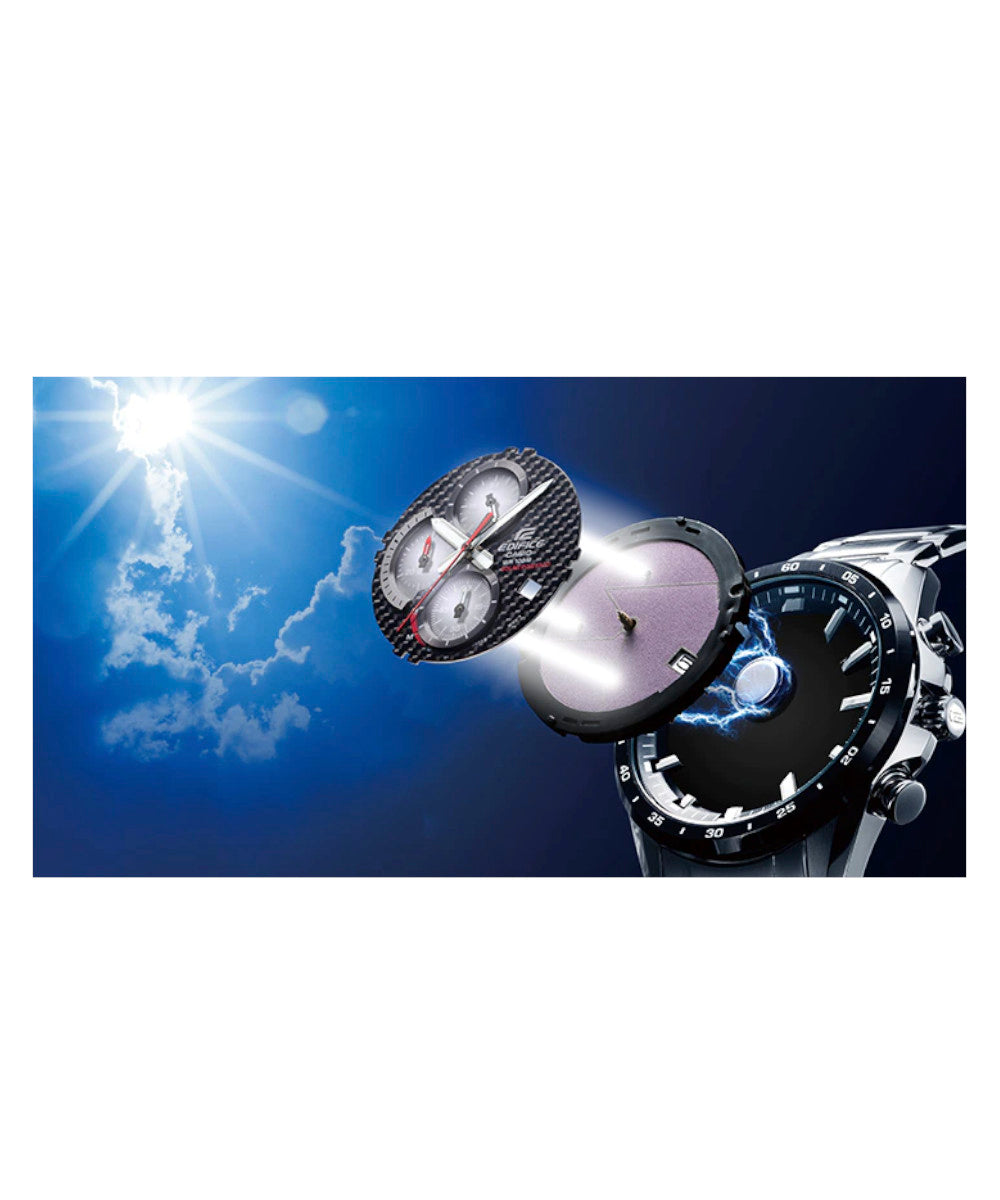 RELOJ PARA HOMBRE CASIO EDIFICE EQS-900DB-1AVUDF -NEGRO - Tiendas Casio TITEC