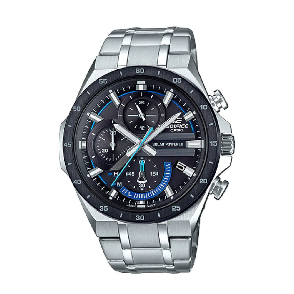 RELOJ PARA HOMBRE CASIO EDIFICE EQS-920DB-1BVUDF -NEGRO - Tiendas Casio TITEC