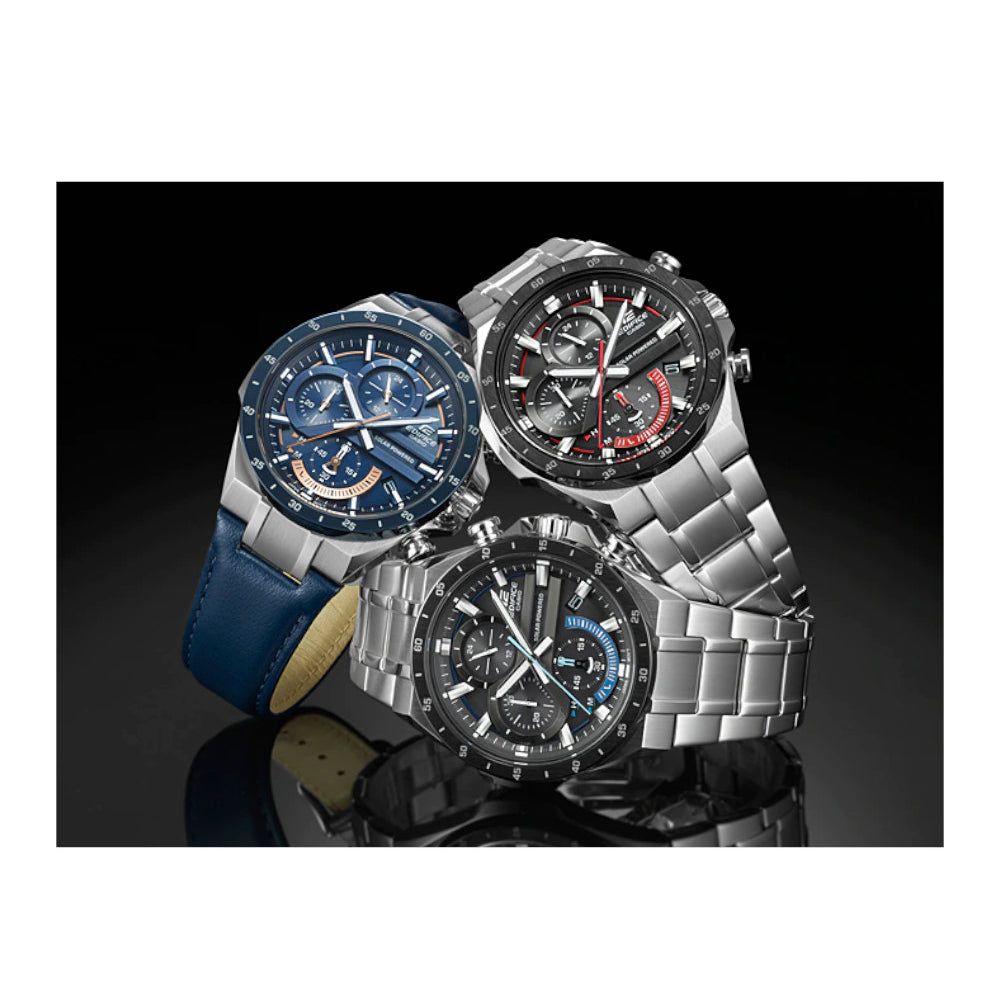RELOJ PARA HOMBRE CASIO EDIFICE EQS-920DB-1BVUDF -NEGRO - Tiendas Casio TITEC