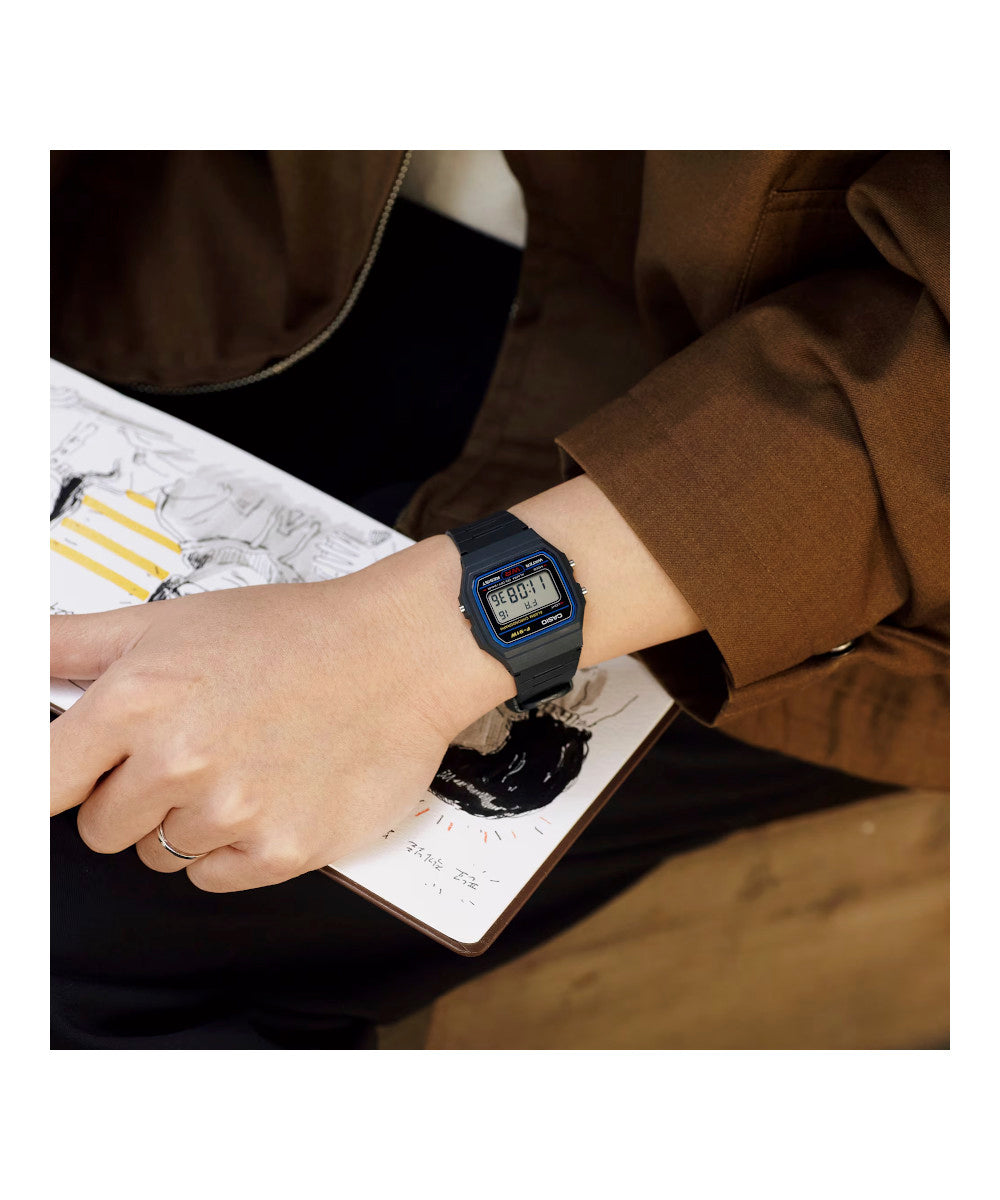 RELOJ CASIO F-91W-1DG -NEGRO - Tiendas Casio TITEC