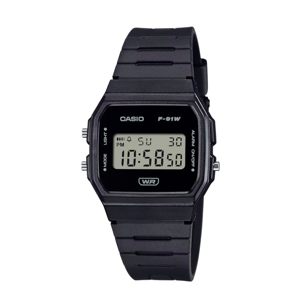 RELOJ CASIO F-91WB-1ADF -NEGRO - Tiendas Casio TITEC