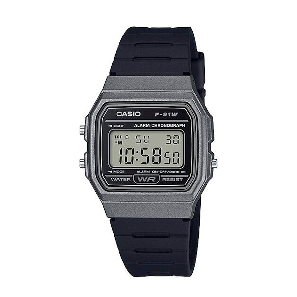RELOJ CASIO F-91WM-1BDF -GRIS - Tiendas Casio TITEC