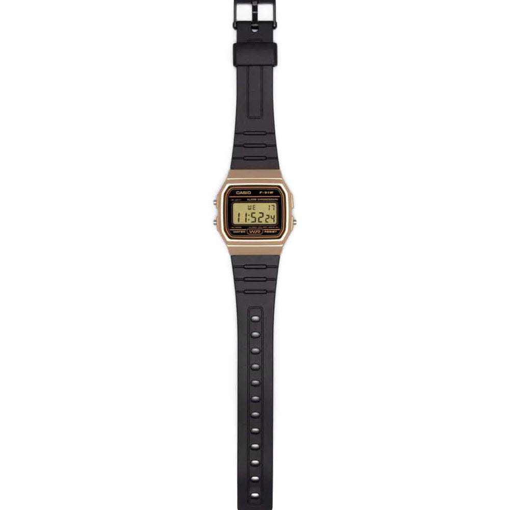 RELOJ CASIO F-91WM-9ADF-DORADO - Tiendas Casio TITEC