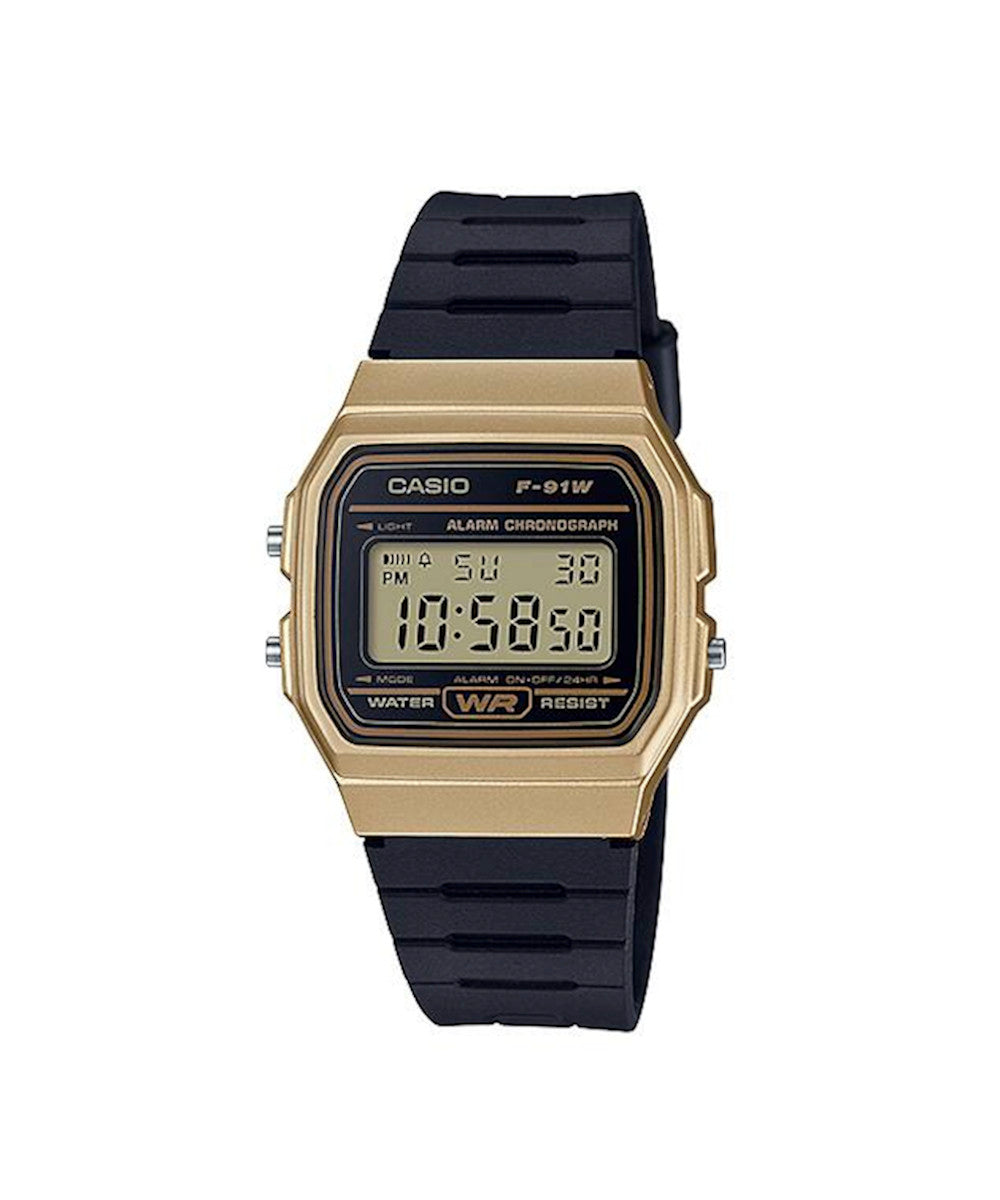 RELOJ CASIO F-91WM-9ADF-DORADO - Tiendas Casio TITEC