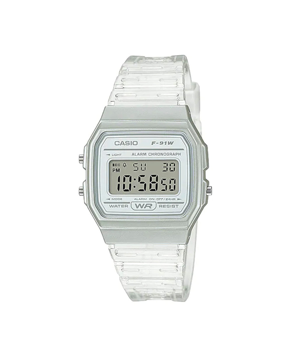 RELOJ CASIO F-91WS-7DF -BLANCO - Tiendas Casio TITEC