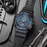 RELOJ CASIO G-SHOCK GA-100-1A2DR- NEGRO - Tiendas Casio TITEC