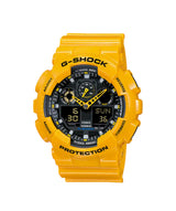 RELOJ CASIO G-SHOCK GA-100A-9ADR- AMARILLO - Tiendas Casio TITEC