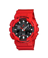 RELOJ CASIO G-SHOCK GA-100B-4ADR- ROJO - Tiendas Casio TITEC