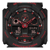 RELOJ CASIO G-SHOCK GA-100BNR-1ADR- NEGRO