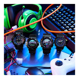 RELOJ CASIO G-SHOCK GA-100RGB-1ADR- NEGRO