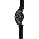 RELOJ CASIO G-SHOCK GA-100RGB-1ADR- NEGRO