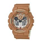 RELOJ CASIO G-SHOCK GA-100SHB-5ADR- CAFÉ - Tiendas Casio TITEC