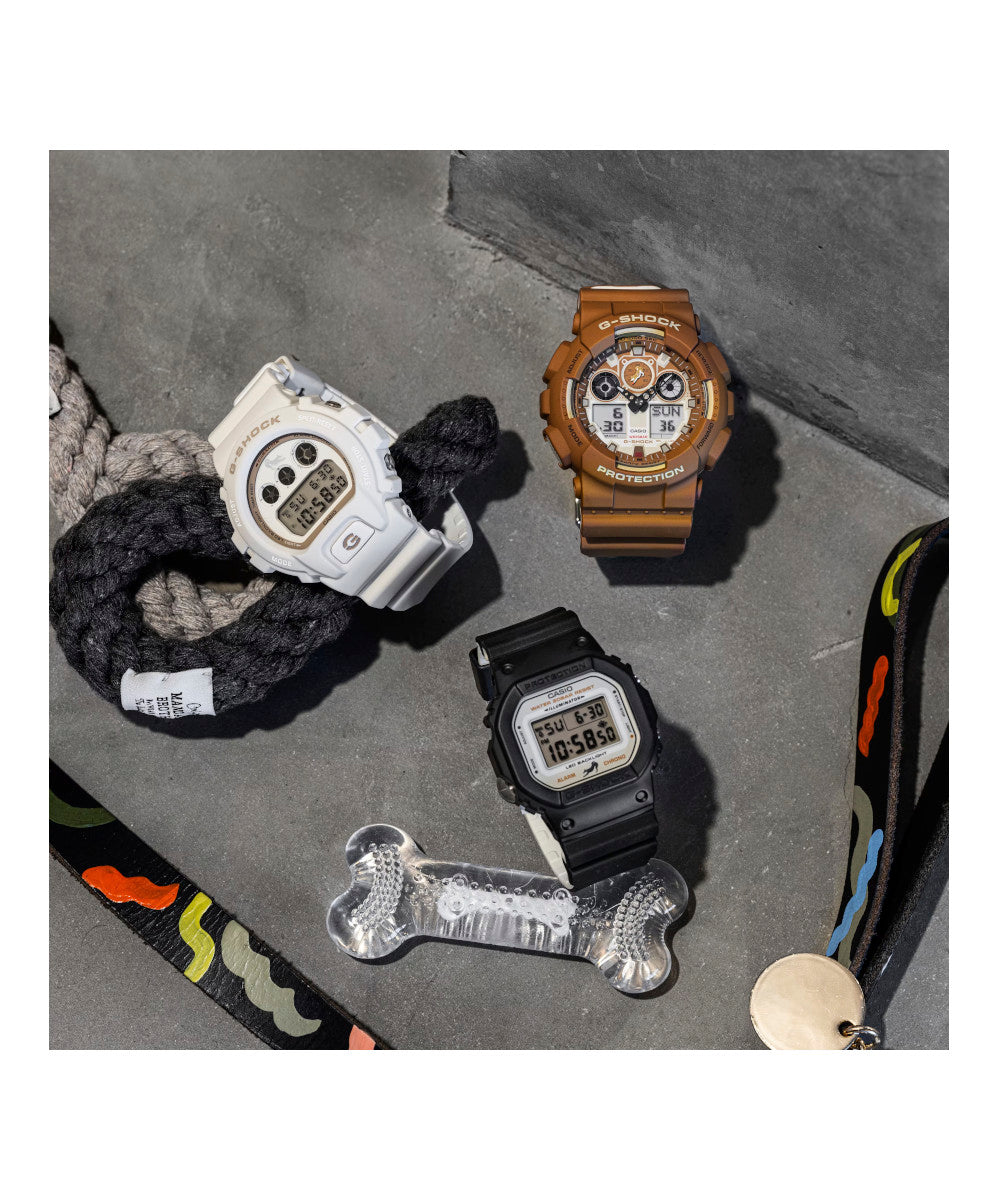 RELOJ CASIO G-SHOCK GA-100SHB-5ADR- CAFÉ - Tiendas Casio TITEC