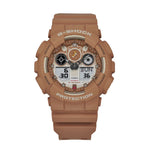 RELOJ CASIO G-SHOCK GA-100SHB-5ADR- CAFÉ - Tiendas Casio TITEC