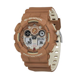 RELOJ CASIO G-SHOCK GA-100SHB-5ADR- CAFÉ - Tiendas Casio TITEC