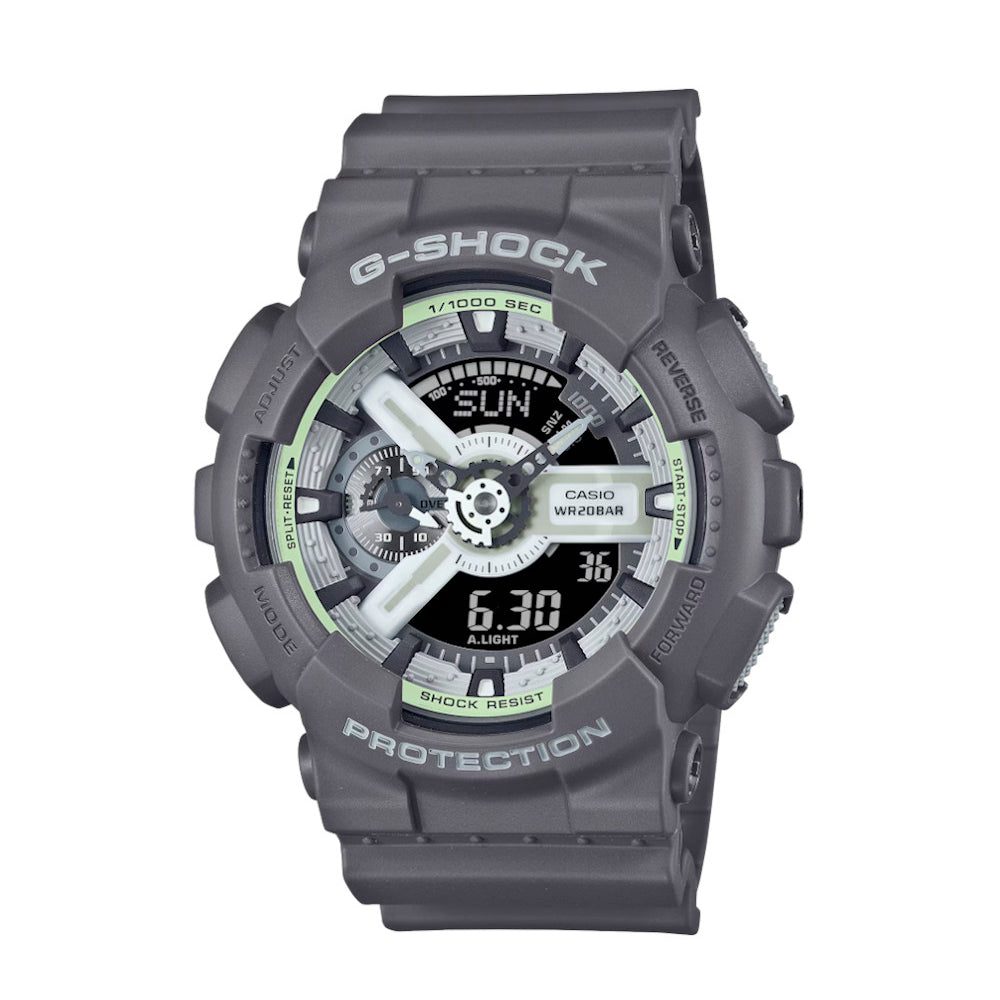 RELOJ CASIO G-SHOCK GA-110HD-8ADR- GRIS - Tiendas Casio TITEC