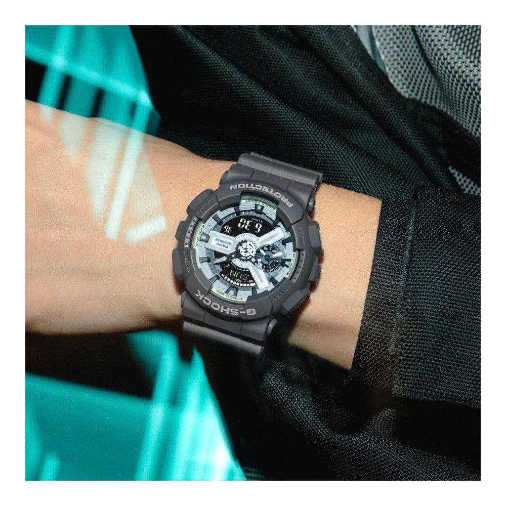 RELOJ CASIO G-SHOCK GA-110HD-8ADR- GRIS - Tiendas Casio TITEC