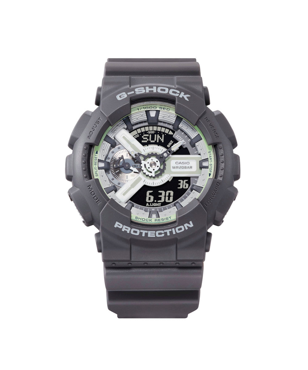 RELOJ CASIO G-SHOCK GA-110HD-8ADR- GRIS - Tiendas Casio TITEC