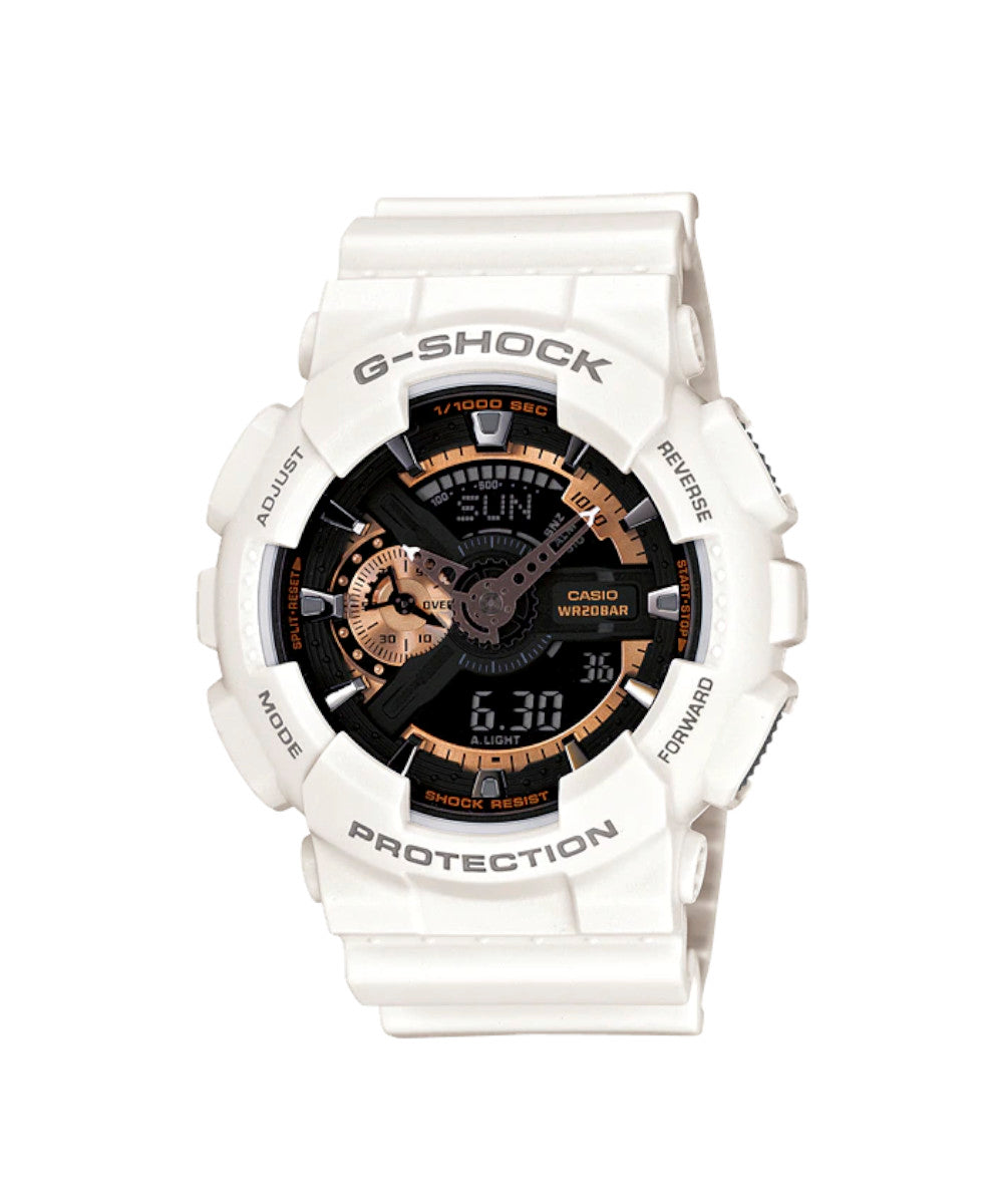 RELOJ CASIO G-SHOCK GA-110RG-7ADR- BLANCO - Tiendas Casio TITEC