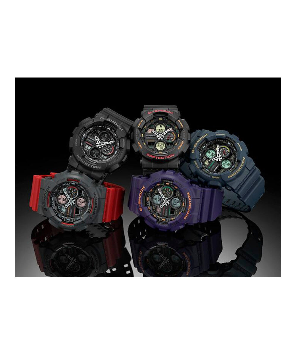 RELOJ CASIO G-SHOCK GA-140-1A1DR- NEGRO - Tiendas Casio TITEC