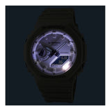 RELOJ CASIO G-SHOCK GA-2100-7A7DR- BLANCO