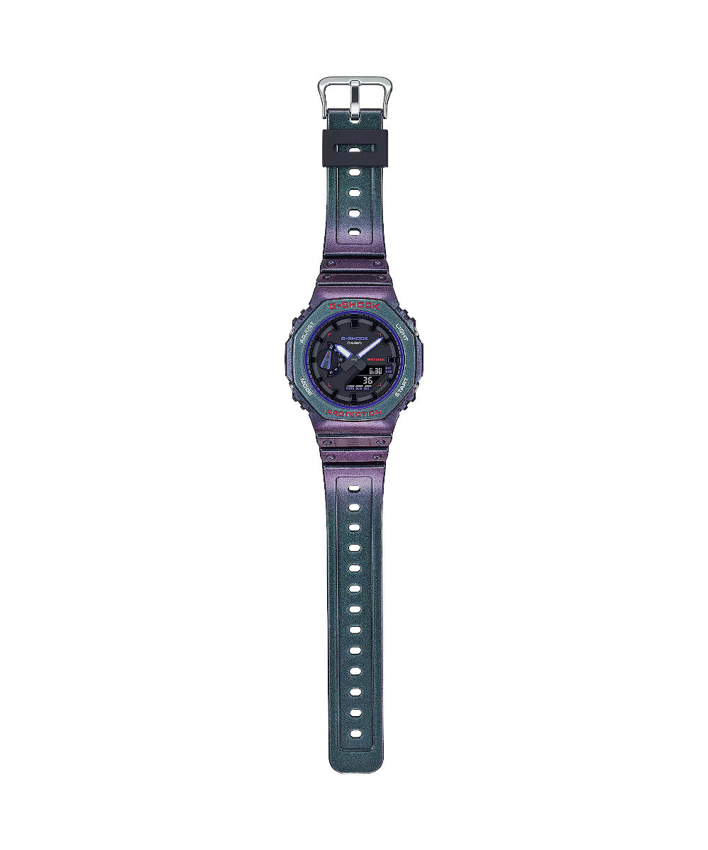 RELOJ CASIO G-SHOCK GA-2100AH-6ADR- MORADO - Tiendas Casio TITEC