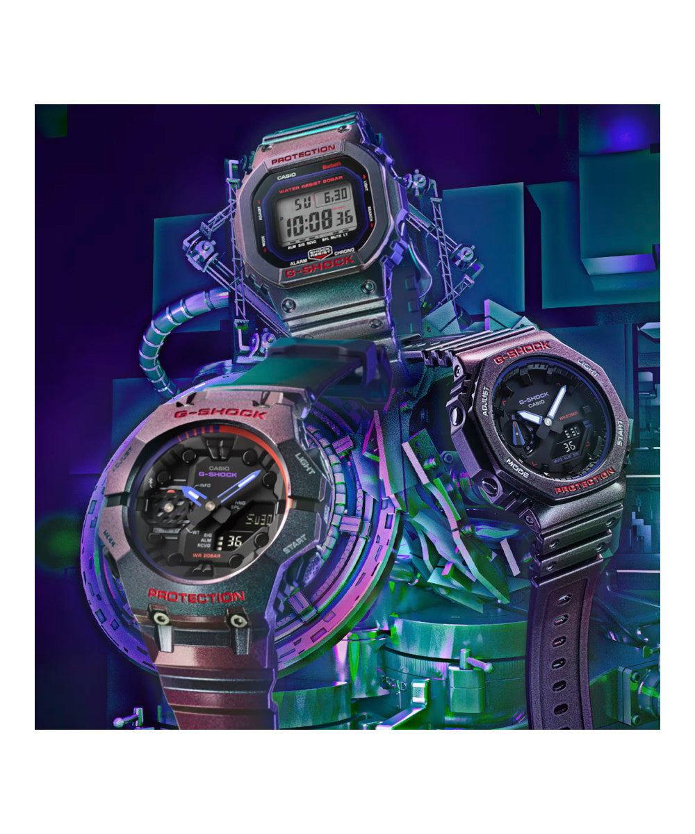 RELOJ CASIO G-SHOCK GA-2100AH-6ADR- MORADO - Tiendas Casio TITEC