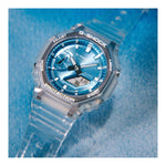 RELOJ CASIO G-SHOCK GA-2100BM-7A2DR- AZUL - Tiendas Casio TITEC