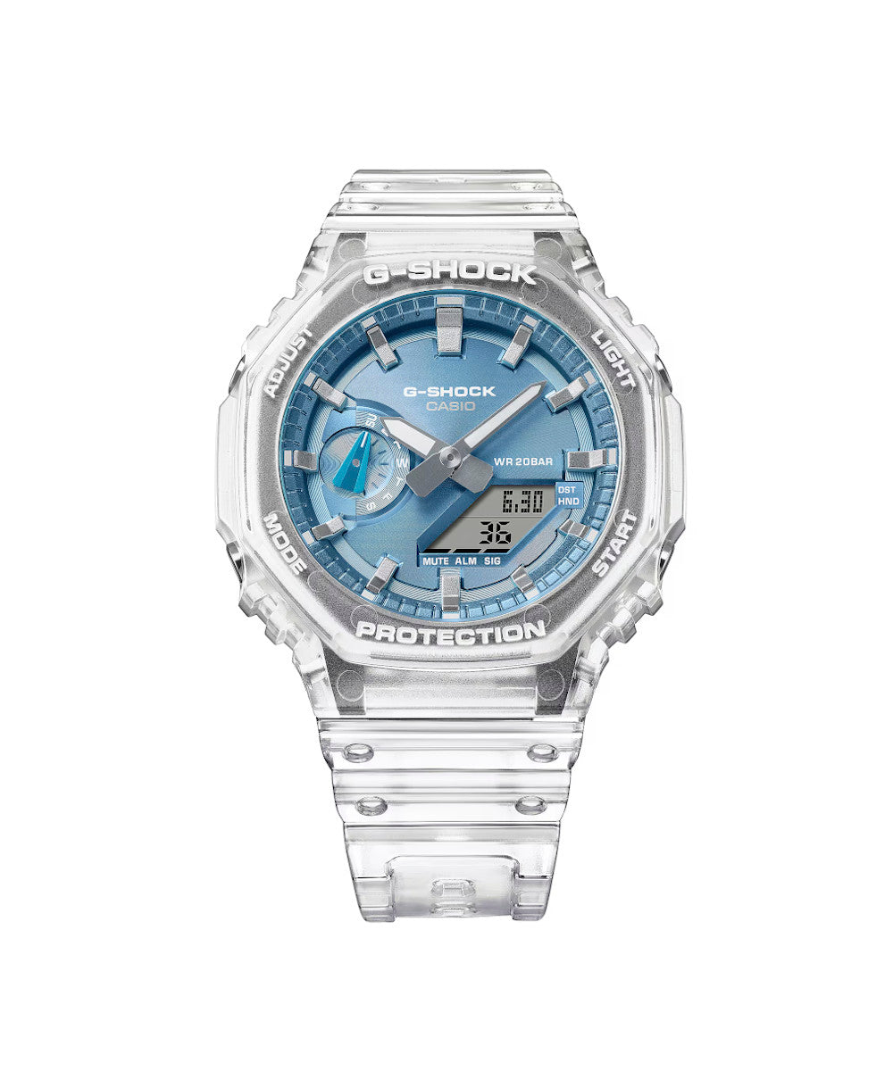 RELOJ CASIO G-SHOCK GA-2100BM-7A2DR- AZUL - Tiendas Casio TITEC
