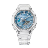 RELOJ CASIO G-SHOCK GA-2100BM-7A2DR- AZUL - Tiendas Casio TITEC